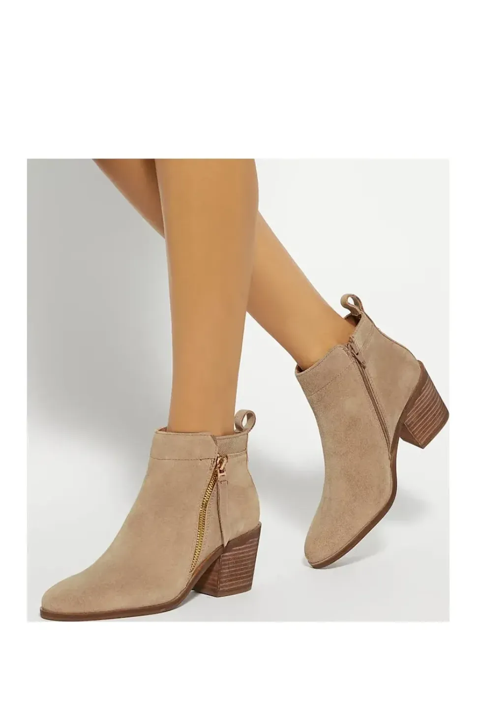 'Paicing' Suede Ankle Boots