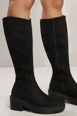 'Paloma' Below Knee Boot With Chunky Sole