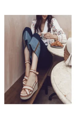 'Pamela' Textile Wedges