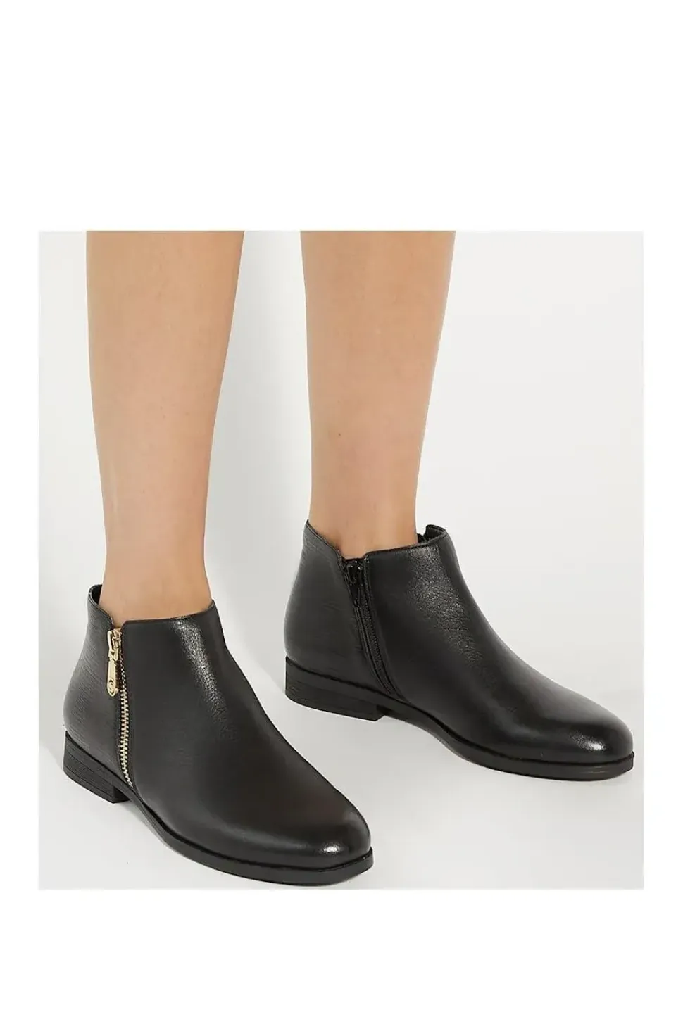 'Pandias' Leather Ankle Boots