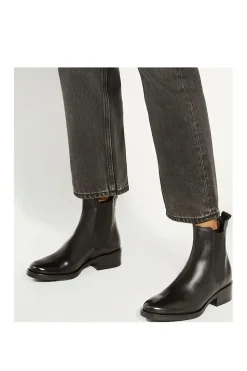 'Panoramic' Leather Chelsea Boots