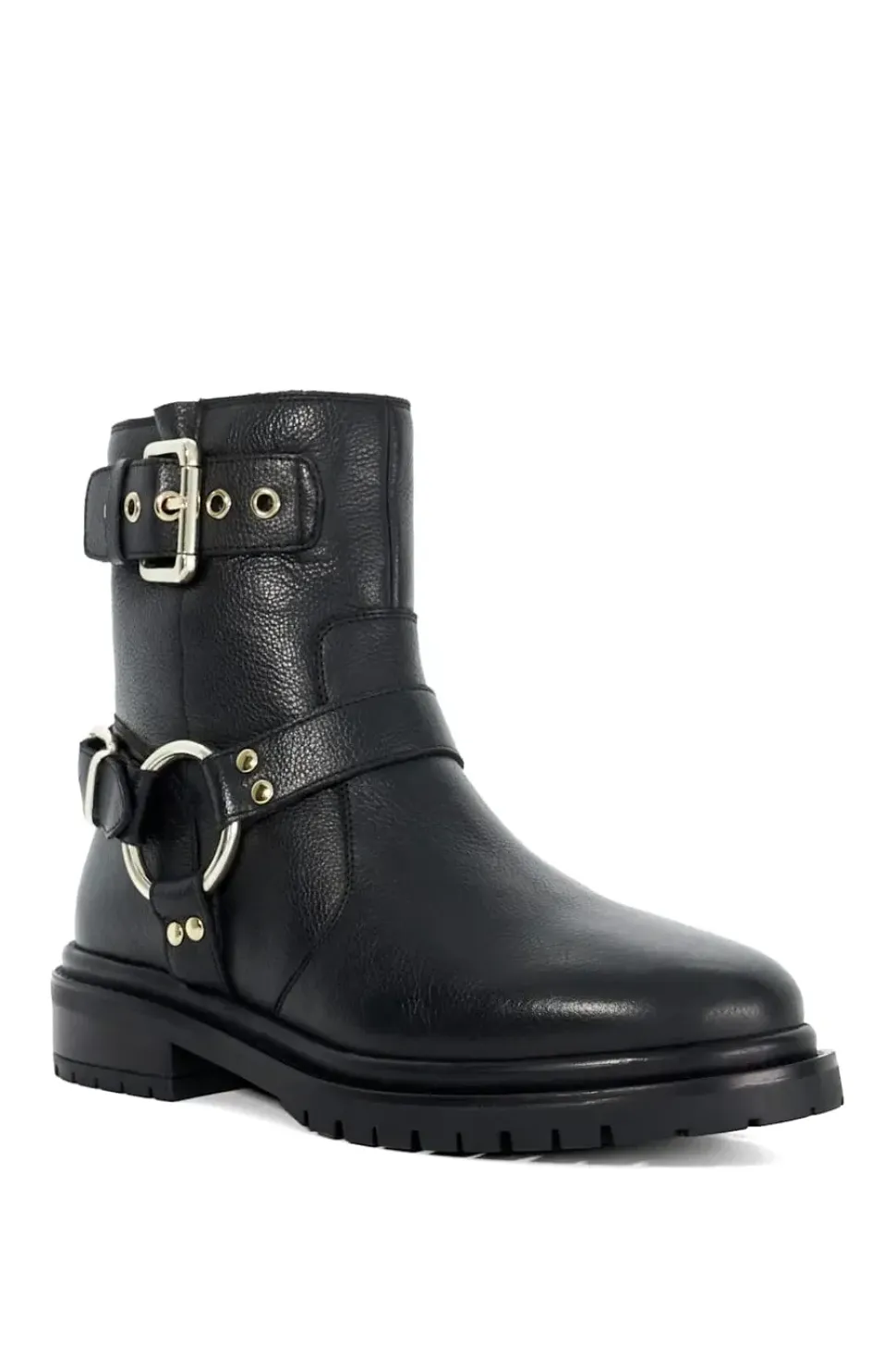 'Panos' Leather Biker Boots