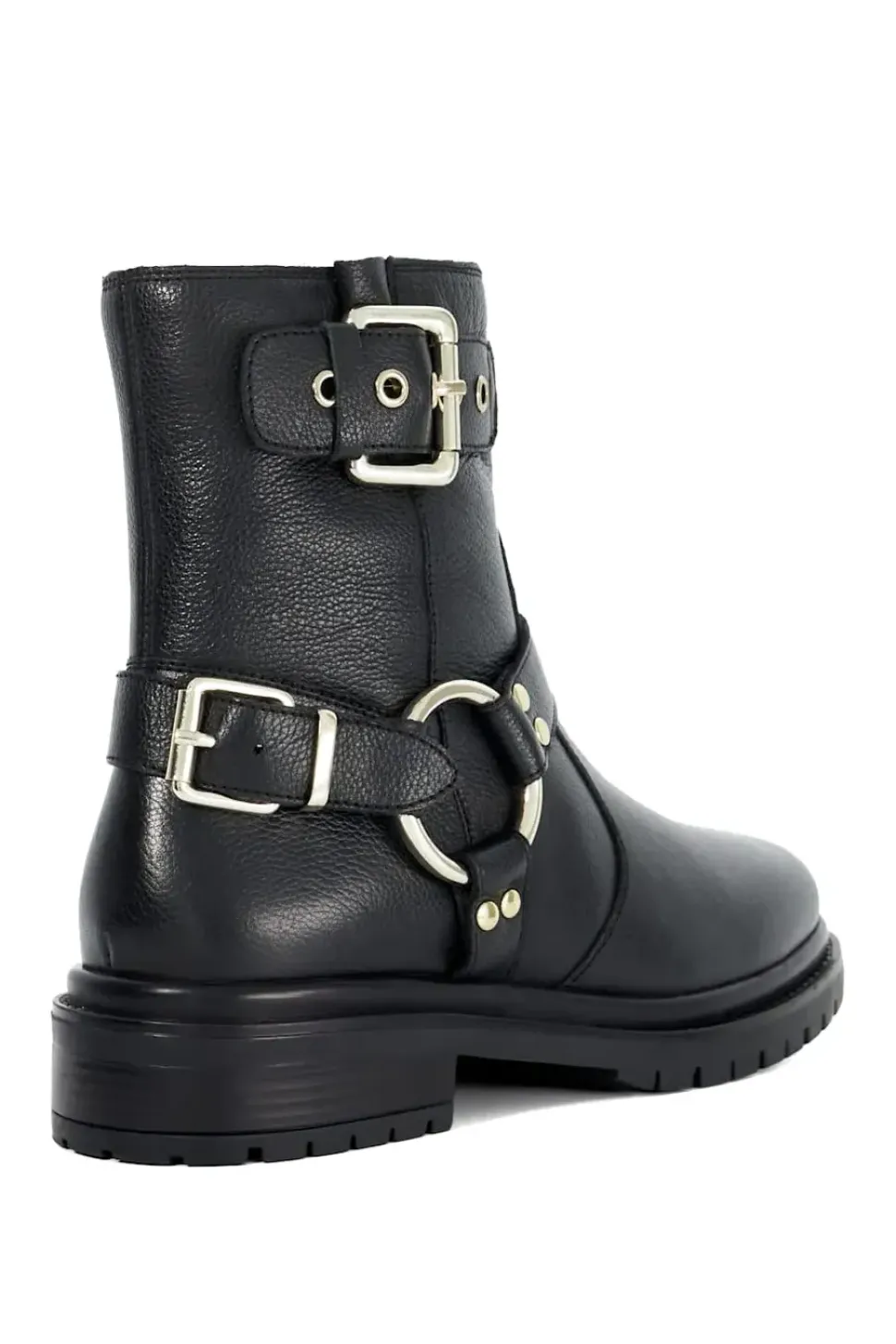 'Panos' Leather Biker Boots