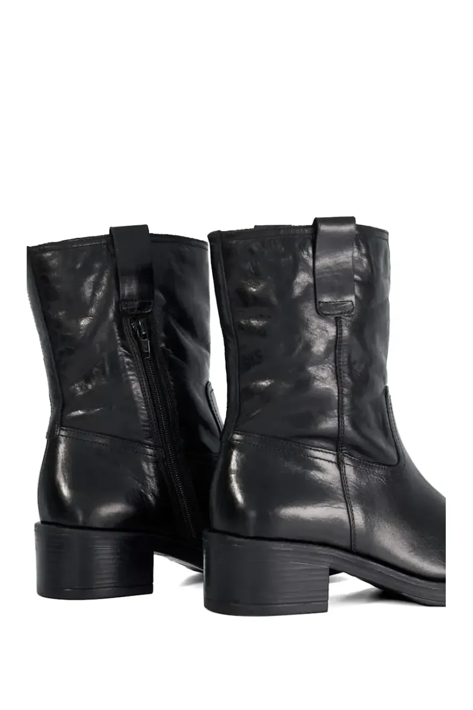 'Paytyn' Leather Biker Boots