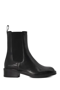 'Peanuts' Leather Ankle Boots
