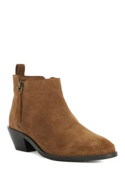'Pear' Suede Ankle Boots