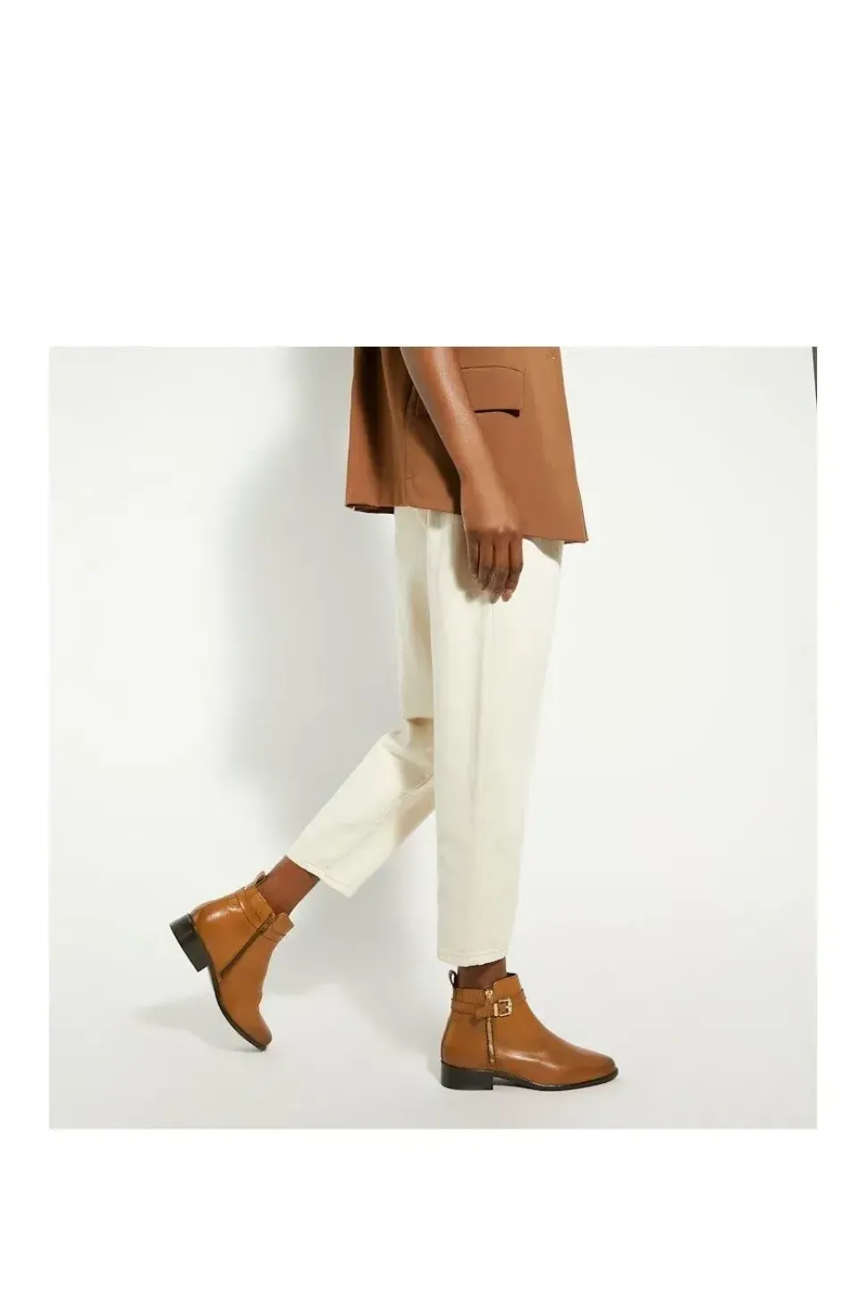 'Pepi' Leather Ankle Boots