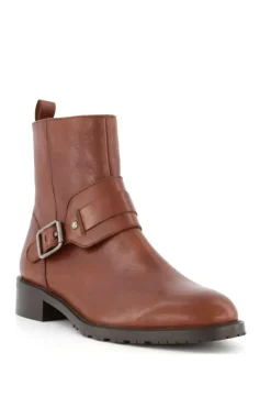 'Peptide' Leather Ankle Boots