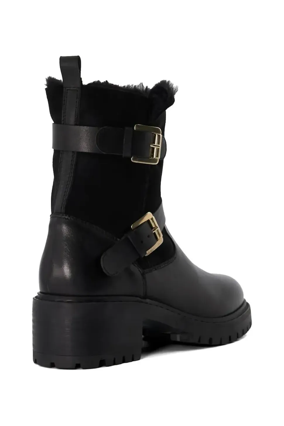 'Perform' Leather Biker Boots