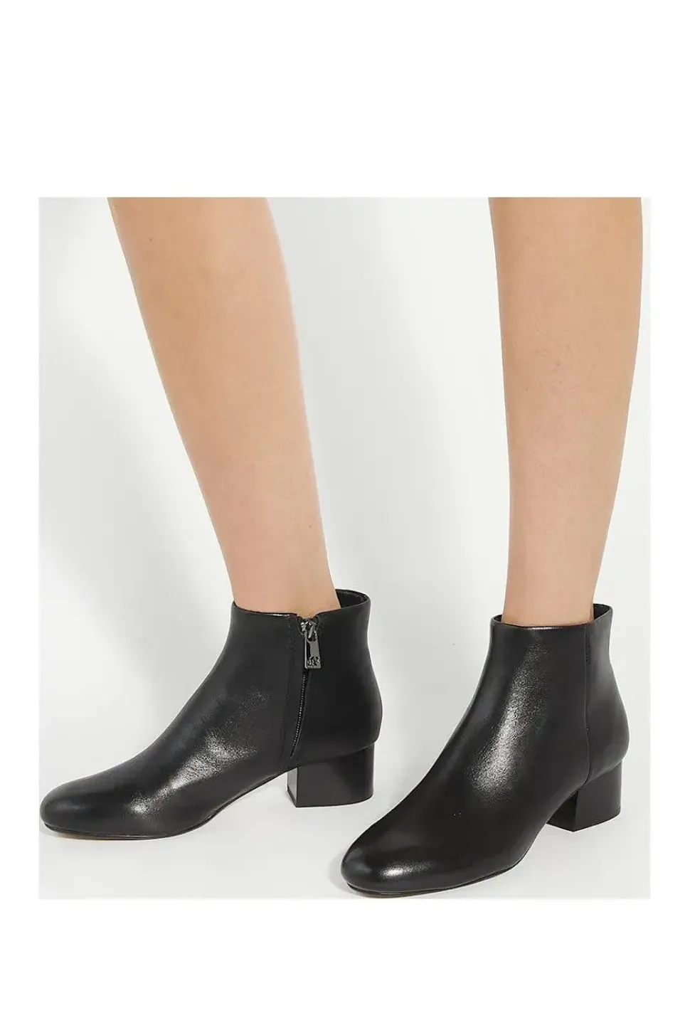 'Perrie' Leather Ankle Boots