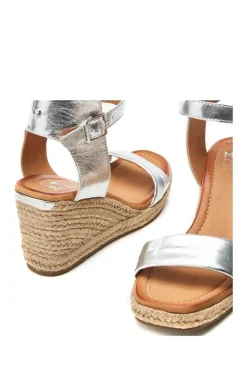 'Phyllis' Leather Wedges
