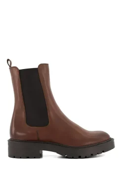'Picture' Leather Ankle Boots