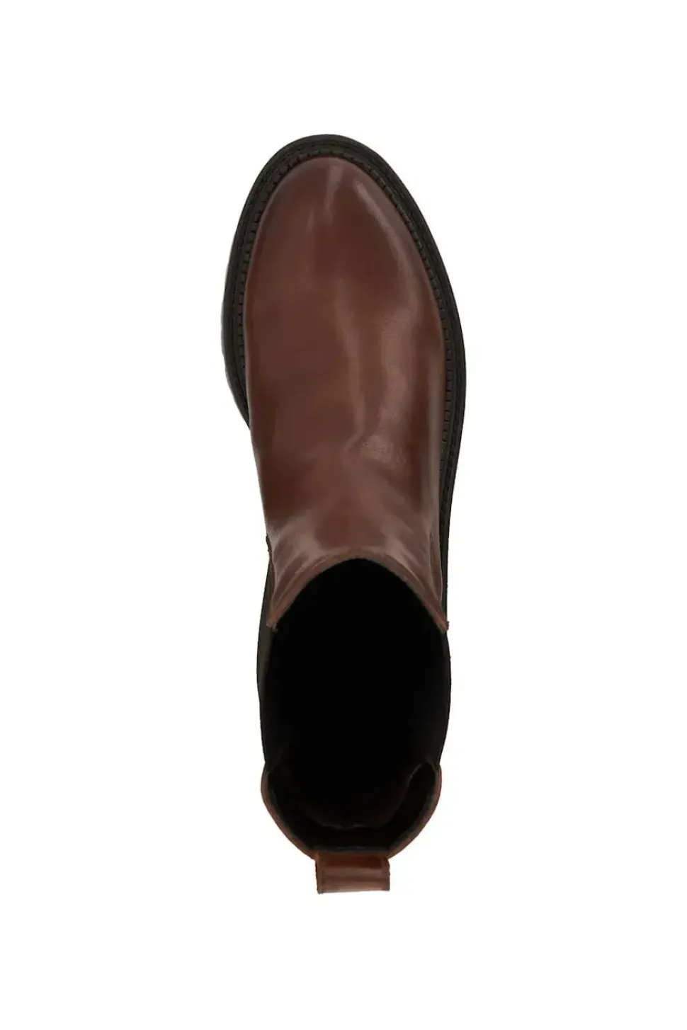'Picture' Leather Ankle Boots