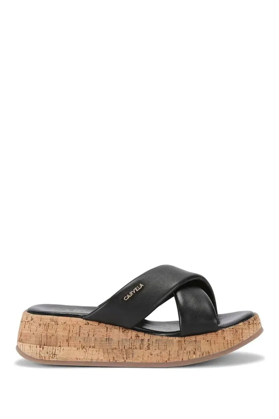 'Pillow' Leather Sandals