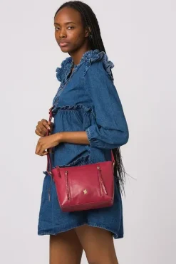 'Pip' Leather Cross Body Bag
