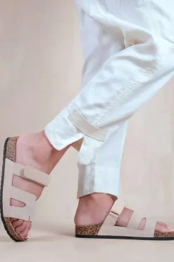 'Pisa' Strappy Flat Sandals