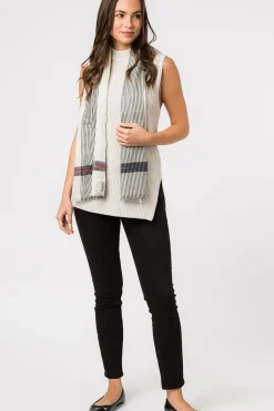 'Pixel' Cashmere & Merino Wool Neckerchief