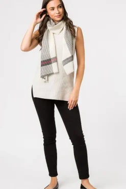 'Pixel' Cashmere & Merino Wool Pashmina