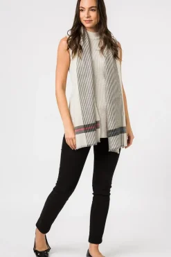 'Pixel' Cashmere & Merino Wool Pashmina