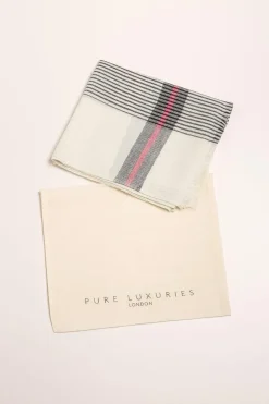 'Pixel' Cashmere & Merino Wool Scarf