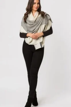 'Pixel' Cashmere & Merino Wool Throw