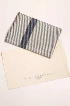 'Pixel' Cashmere & Merino Wool Throw