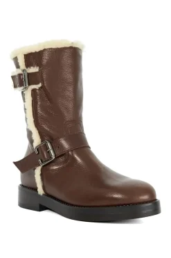 'Pixo' Leather Biker Boots