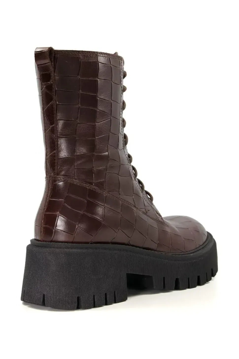 'Play' Leather Lace Up Boots