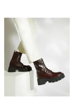 'Play' Leather Lace Up Boots