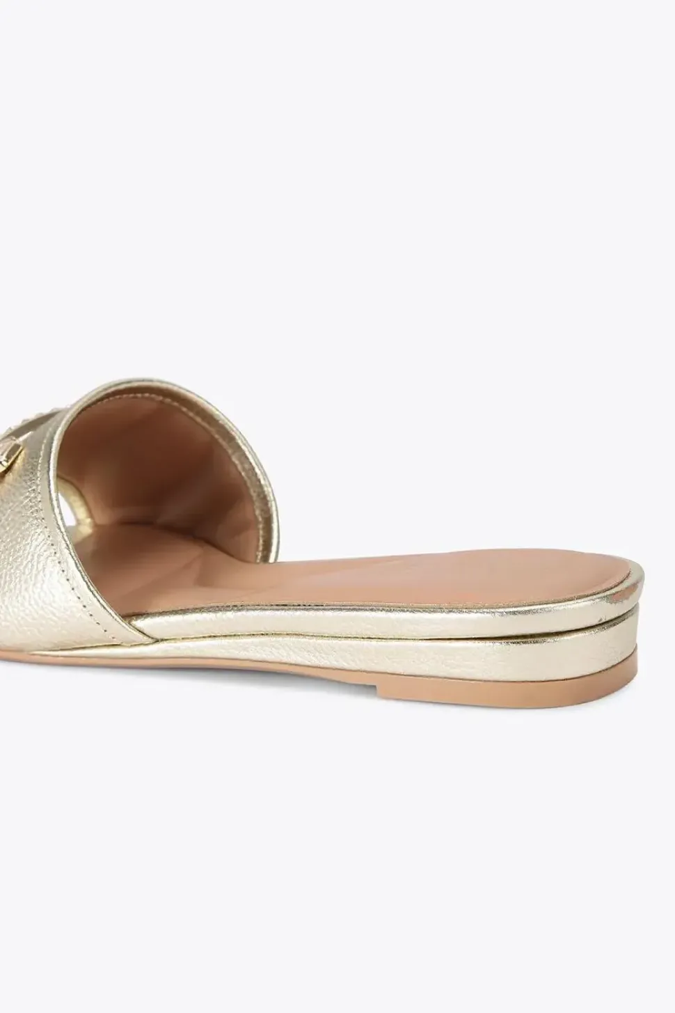 'Poise Mule' Leather Flats