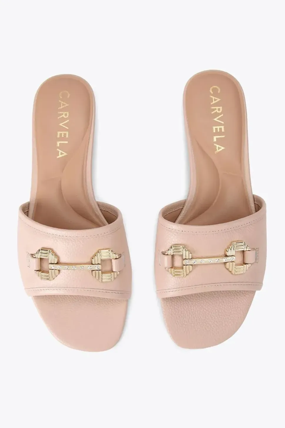 'Poise Mule' Leather Flats