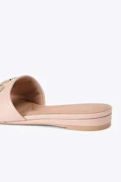 'Poise Mule' Leather Flats