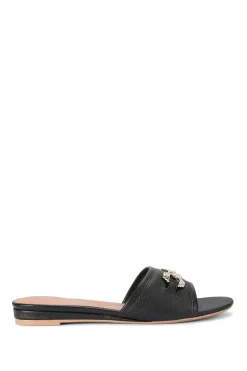 'Poise Mule' Leather Flats