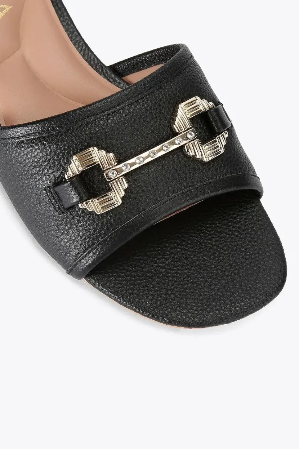 'Poise Mule' Leather Flats