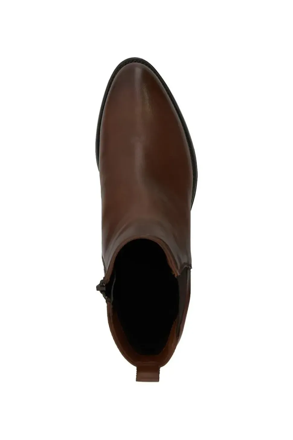 'Pouring' Leather Ankle Boots