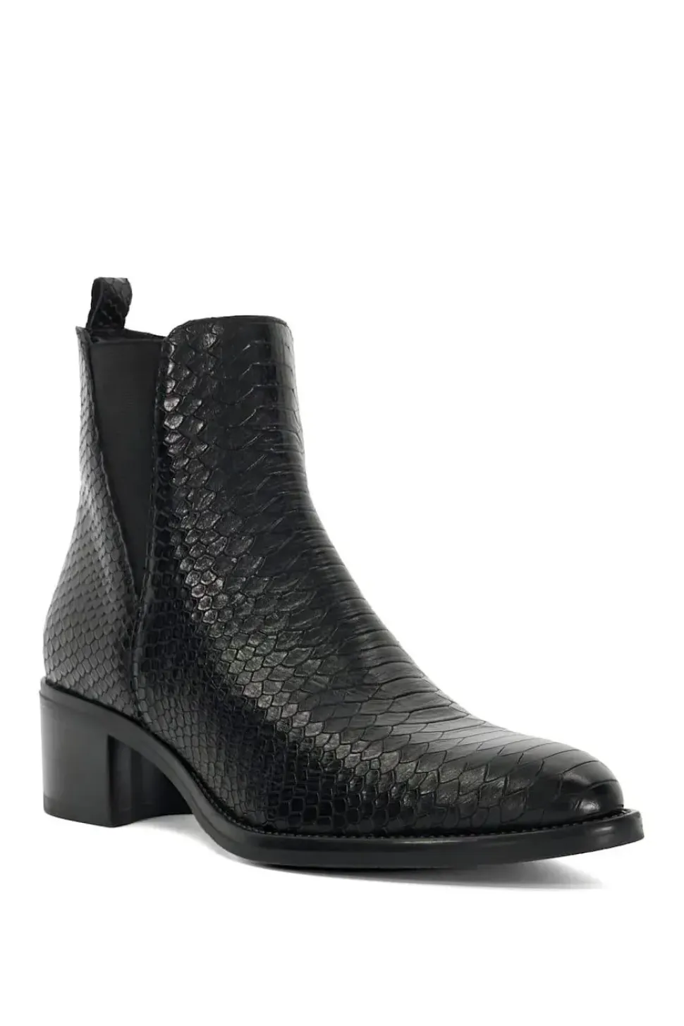'Pouring' Leather Ankle Boots