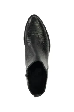 'Pouring' Leather Ankle Boots