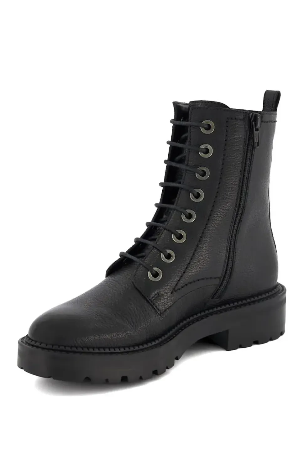 'Press' Leather Lace Up Boots