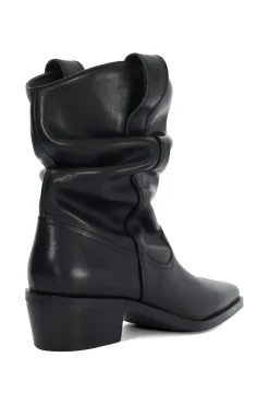'Prims' Leather Ankle Boots