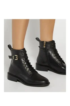 'Puckles' Leather Ankle Boots
