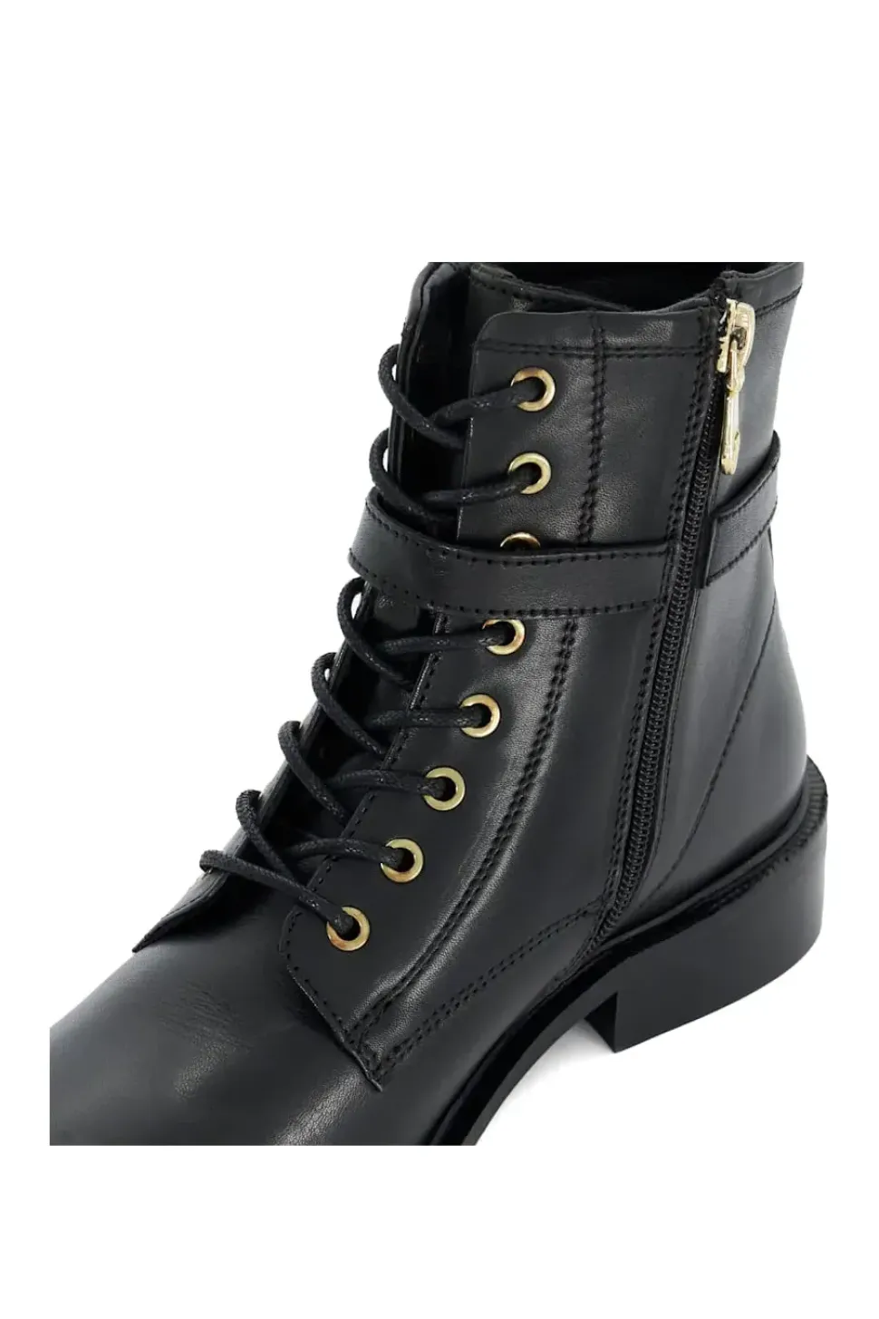 'Puckles' Leather Ankle Boots