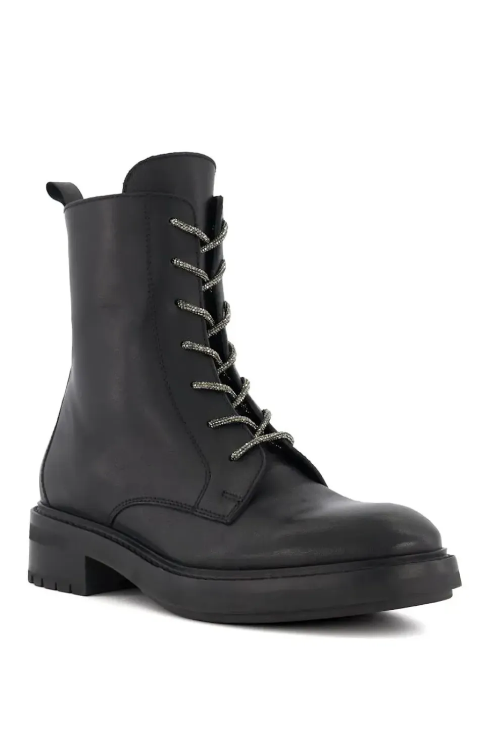 'Purplex' Leather Lace Up Boots