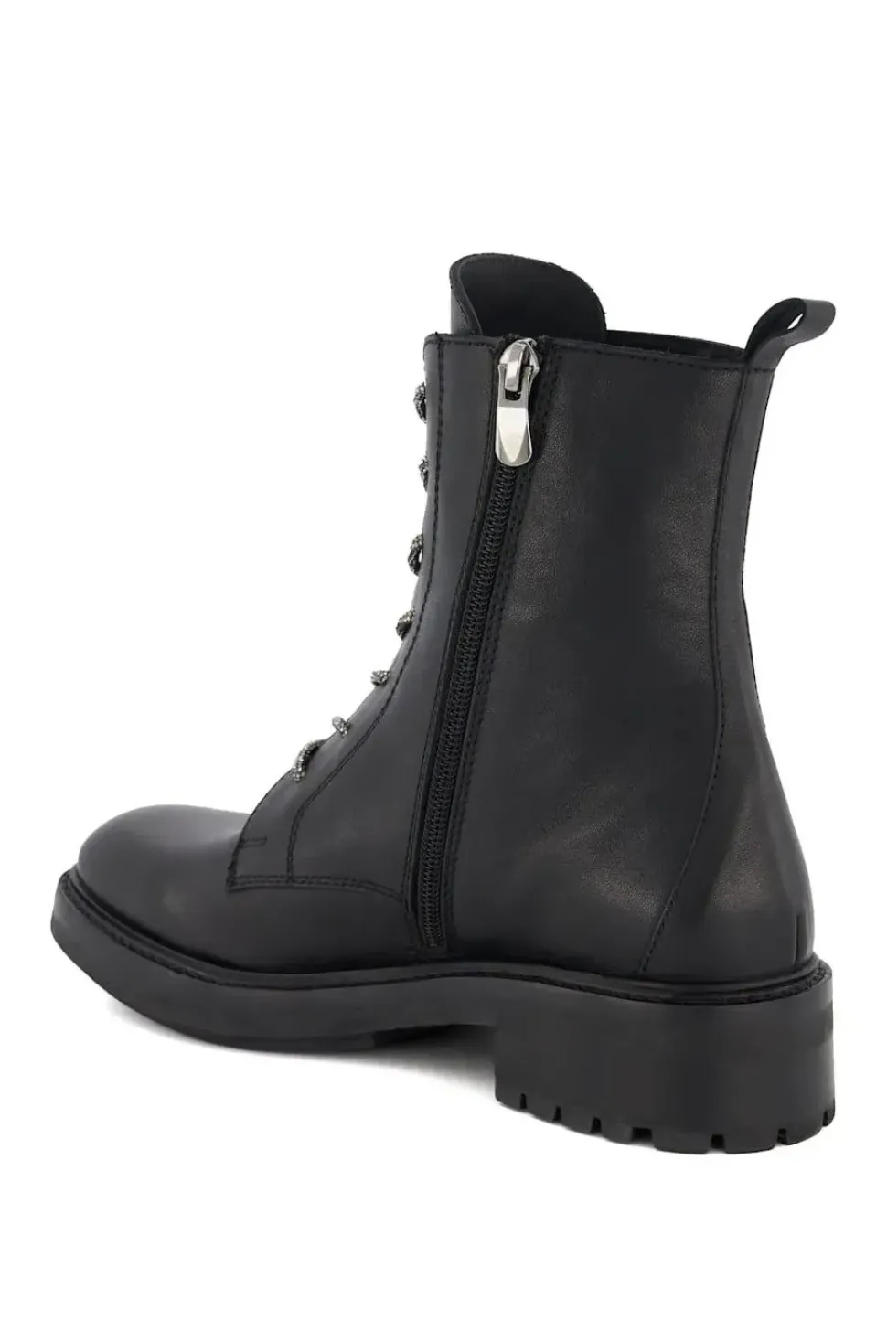 'Purplex' Leather Lace Up Boots