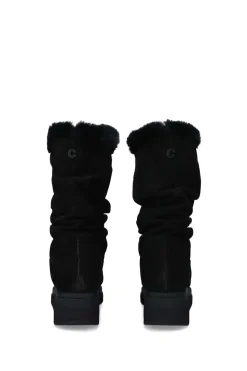 'Raise Wedge Knee Boot' Suede Boots