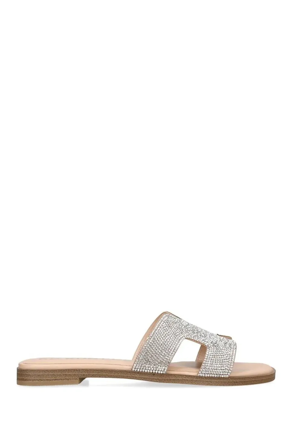 'Raven Bling' Fabric Sandals