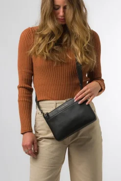 'Raye' Nappa Leather Cross Body Bag
