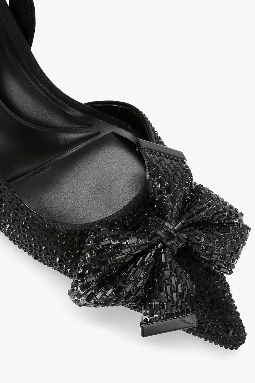 'Regal Bow Sling 2' Fabric Heels