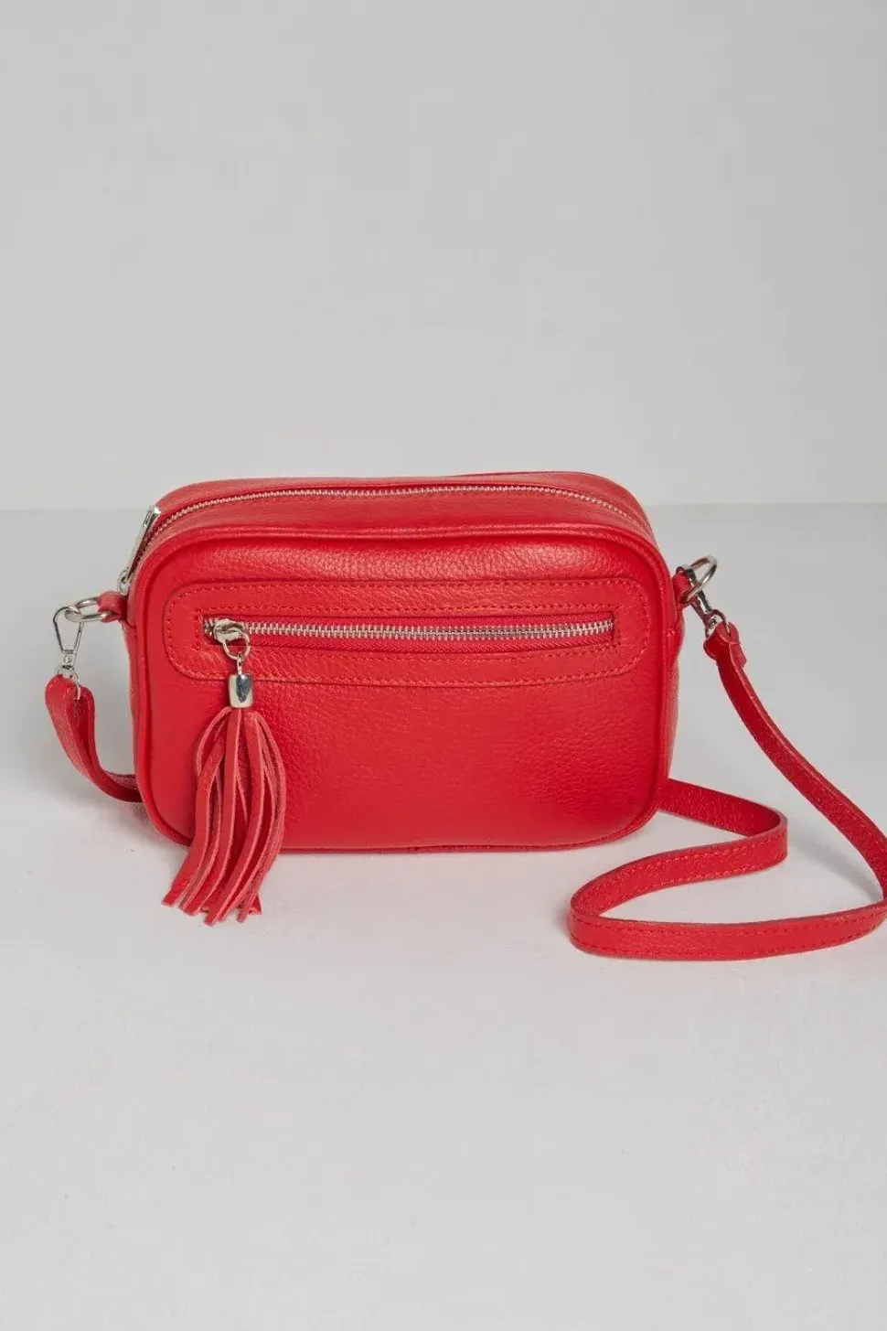 'Rego' Leather Cross Body Bag