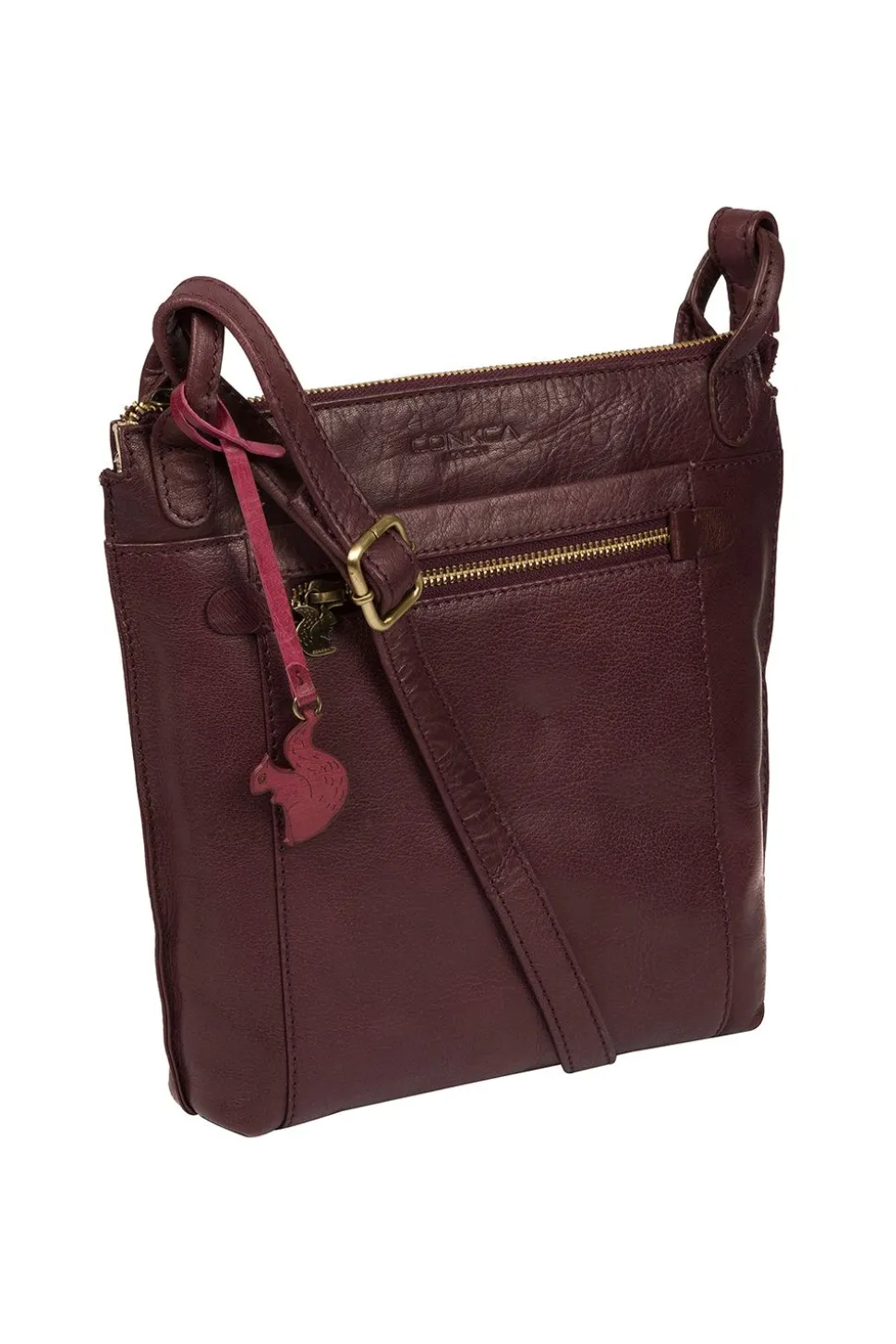 'Rego' Leather Cross Body Bag