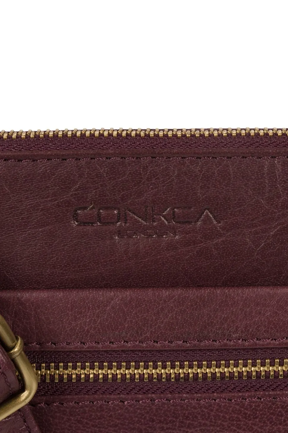 'Rego' Leather Cross Body Bag